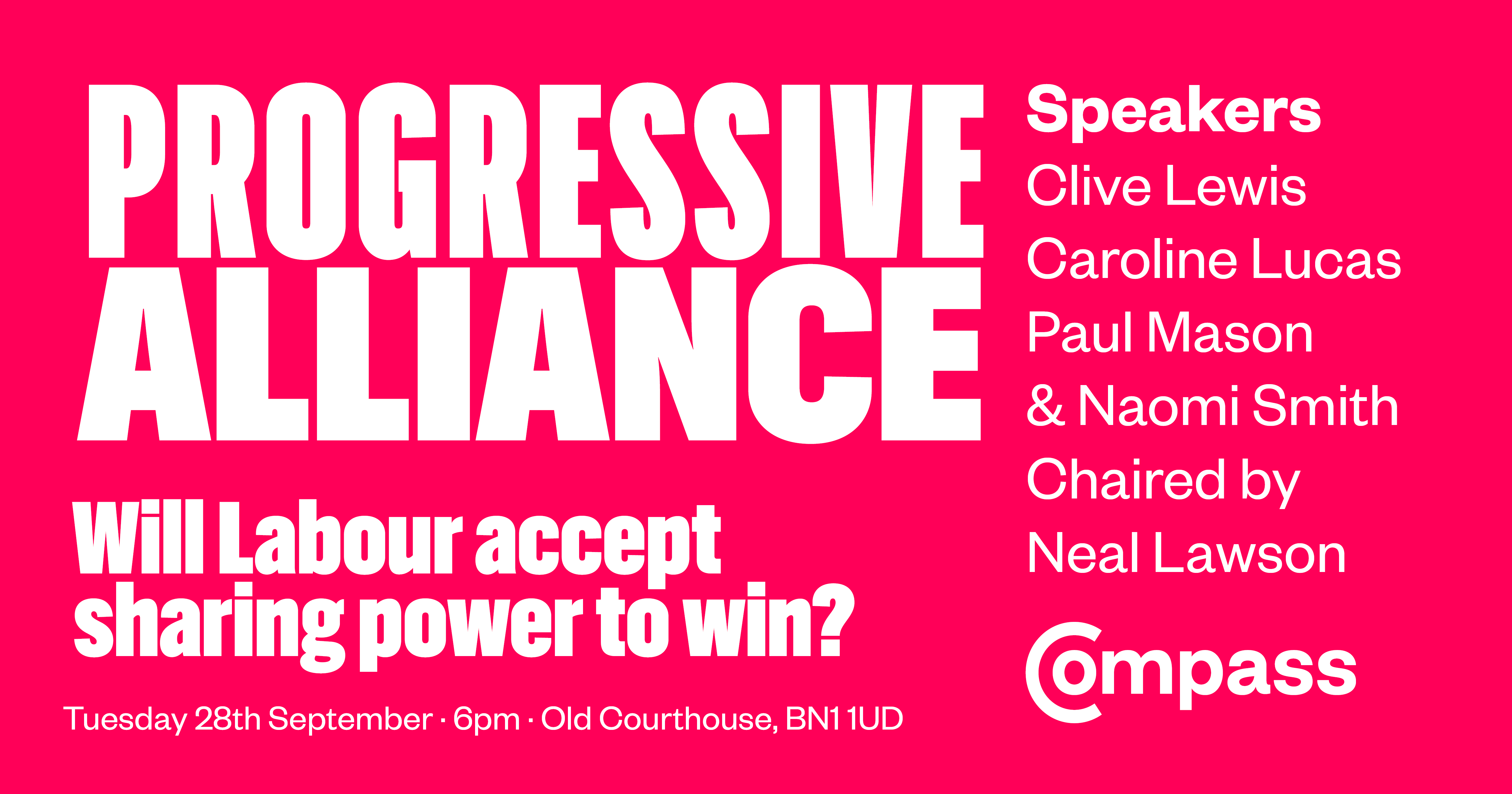 Live from Labour Conference Will Labour Accept Sharing Power to Win